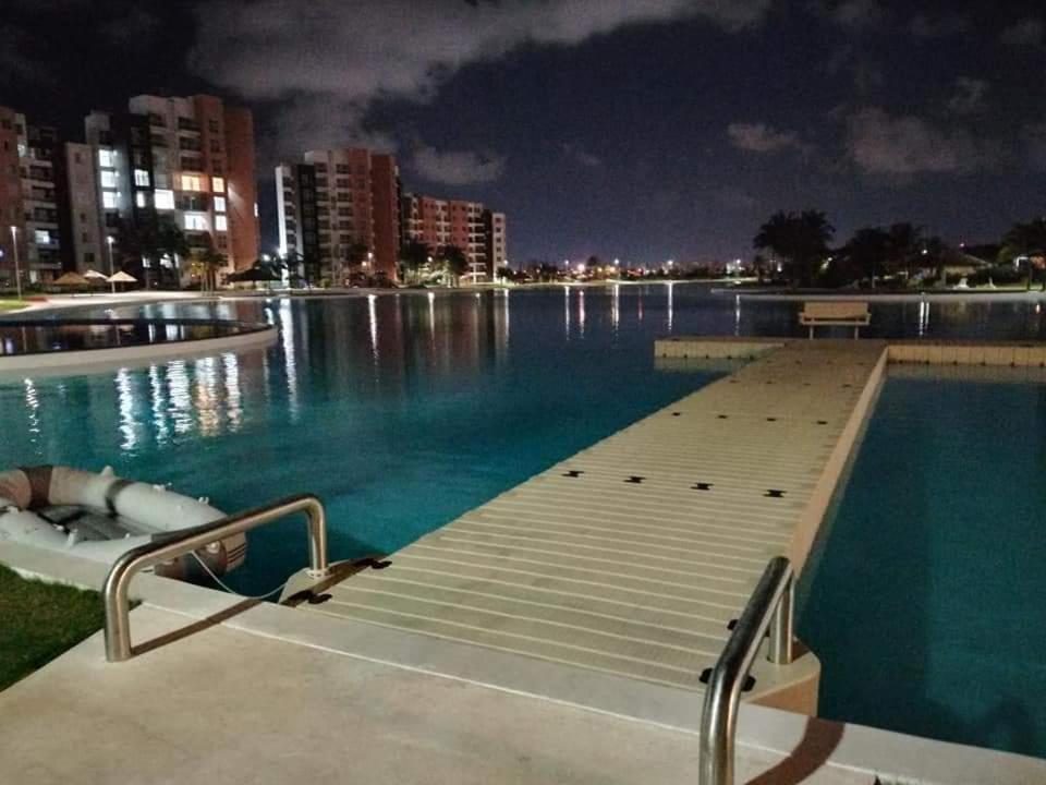 Apartamento Departamento De Lujo 3 Recamaras En Exclente Ubicacion Cancún Exterior foto