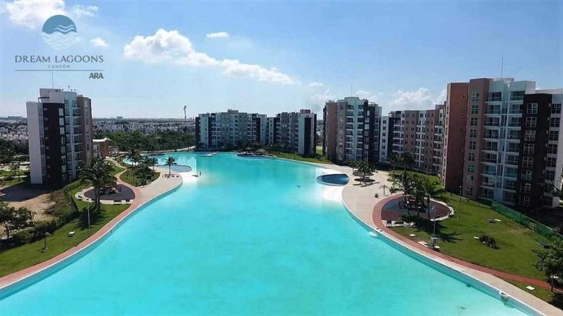 Apartamento Departamento De Lujo 3 Recamaras En Exclente Ubicacion Cancún Exterior foto